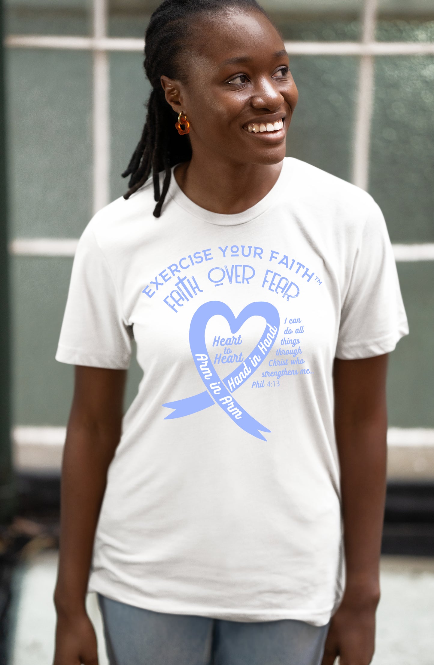 Stomach Cancer Ribbon Heart White