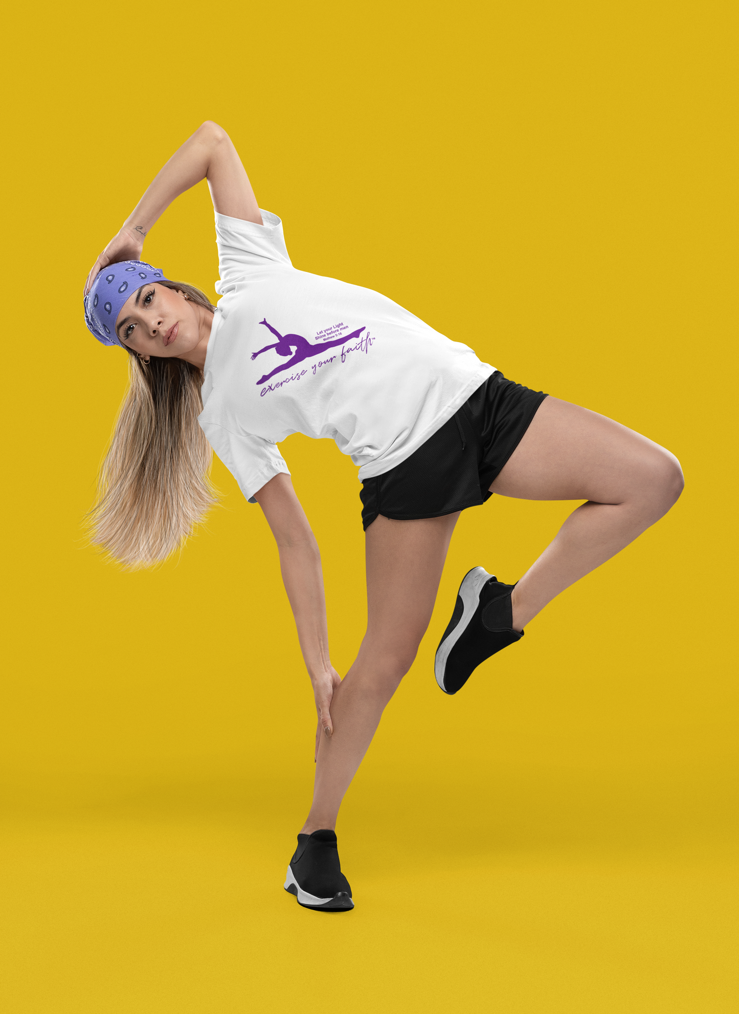 Exercise your Faith - Dancer White