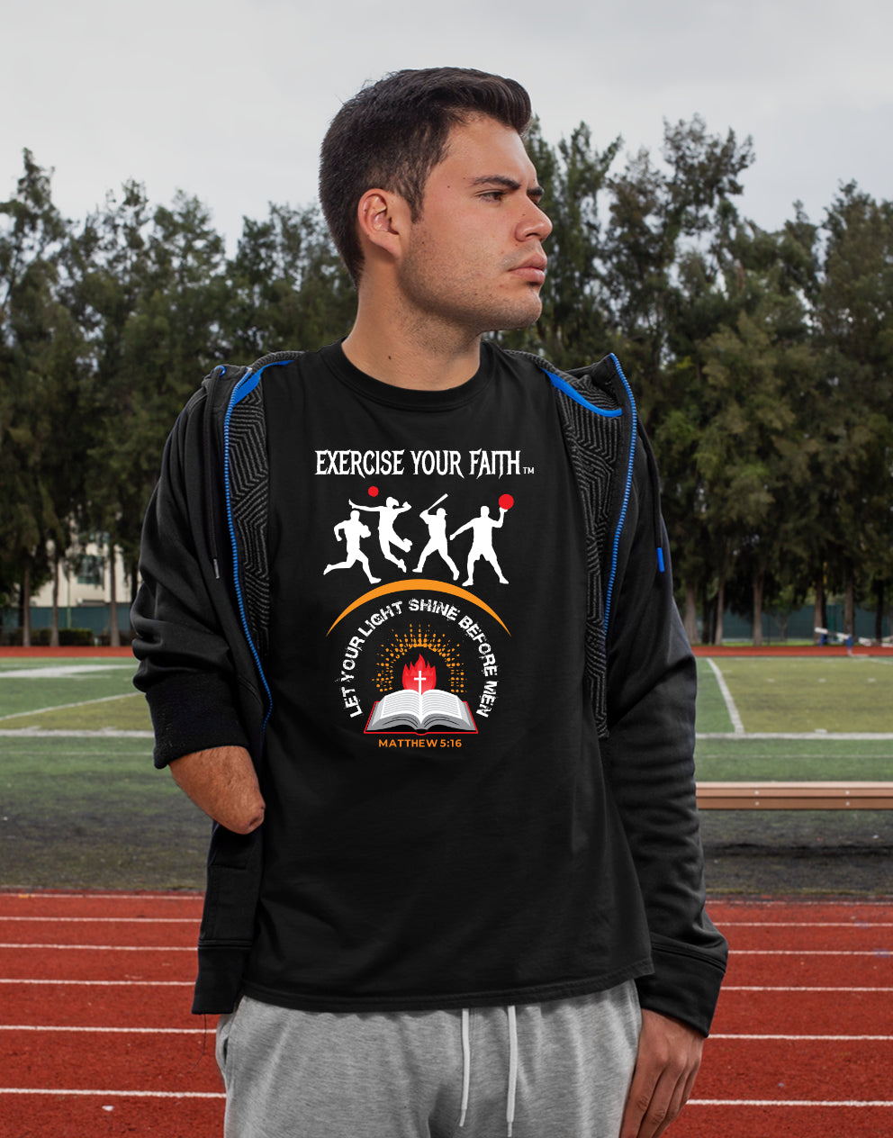Exercise Your Faith™ Black Group Sports