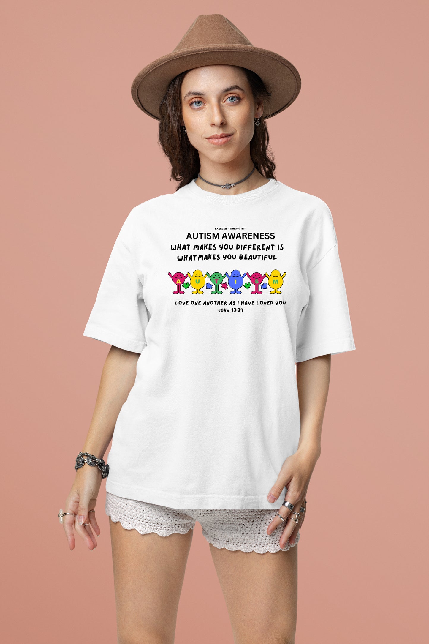 Autism Awareness What makes you different Love one another