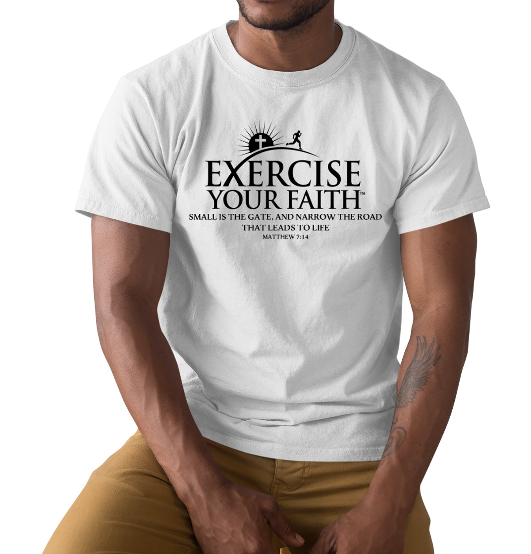 Exercise Your Faith™ White Small is the Gate