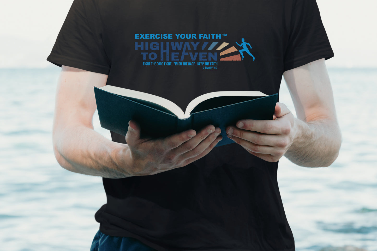 Exercise Your Faith™ Highway to Heaven Black