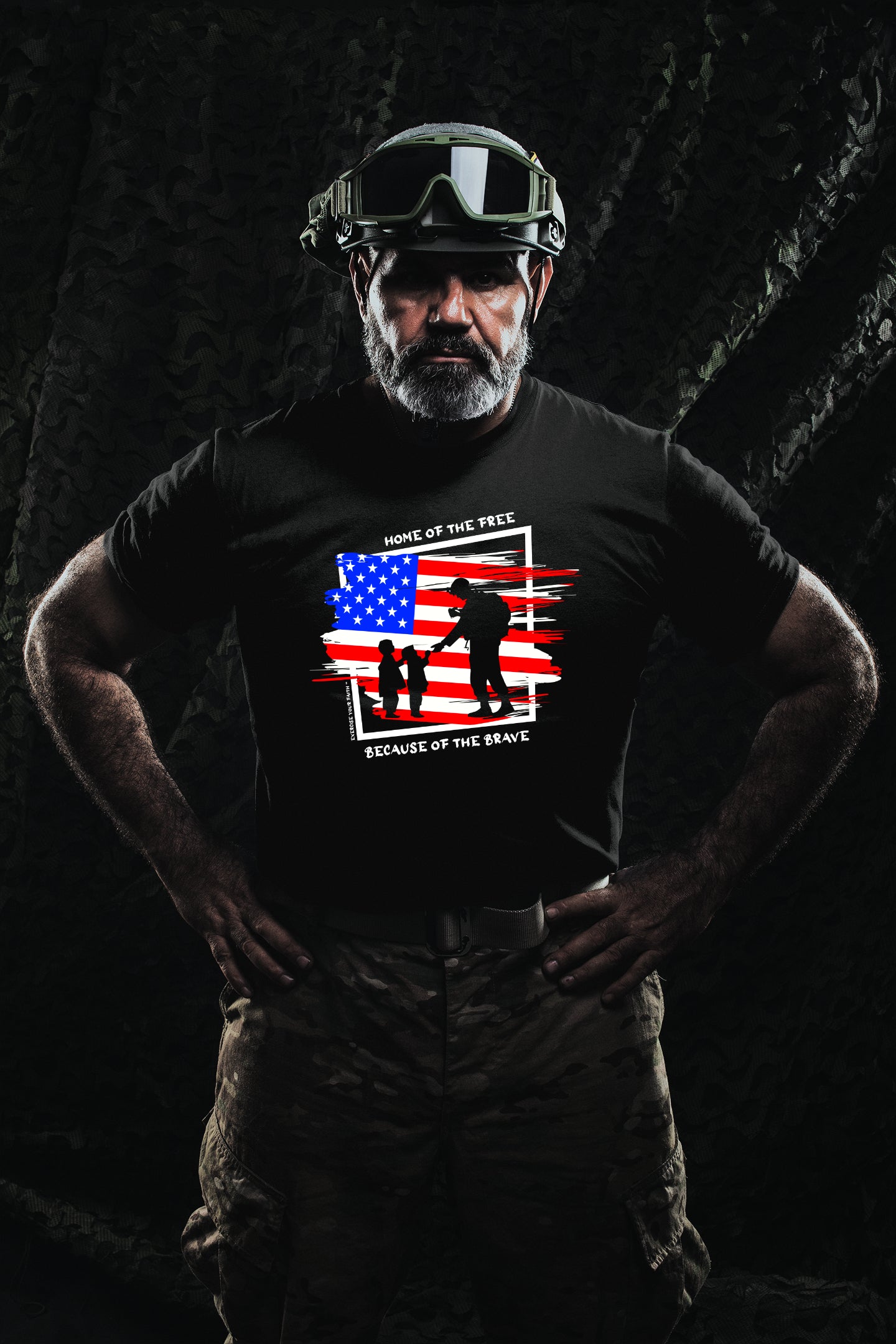 Memorial Day - Soldier Children Black