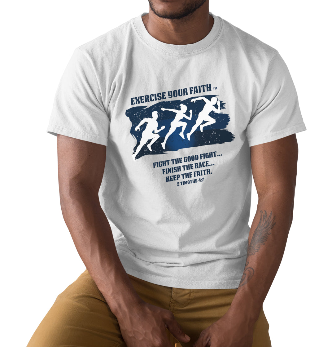 Runners Reach White - Exercise your Faith