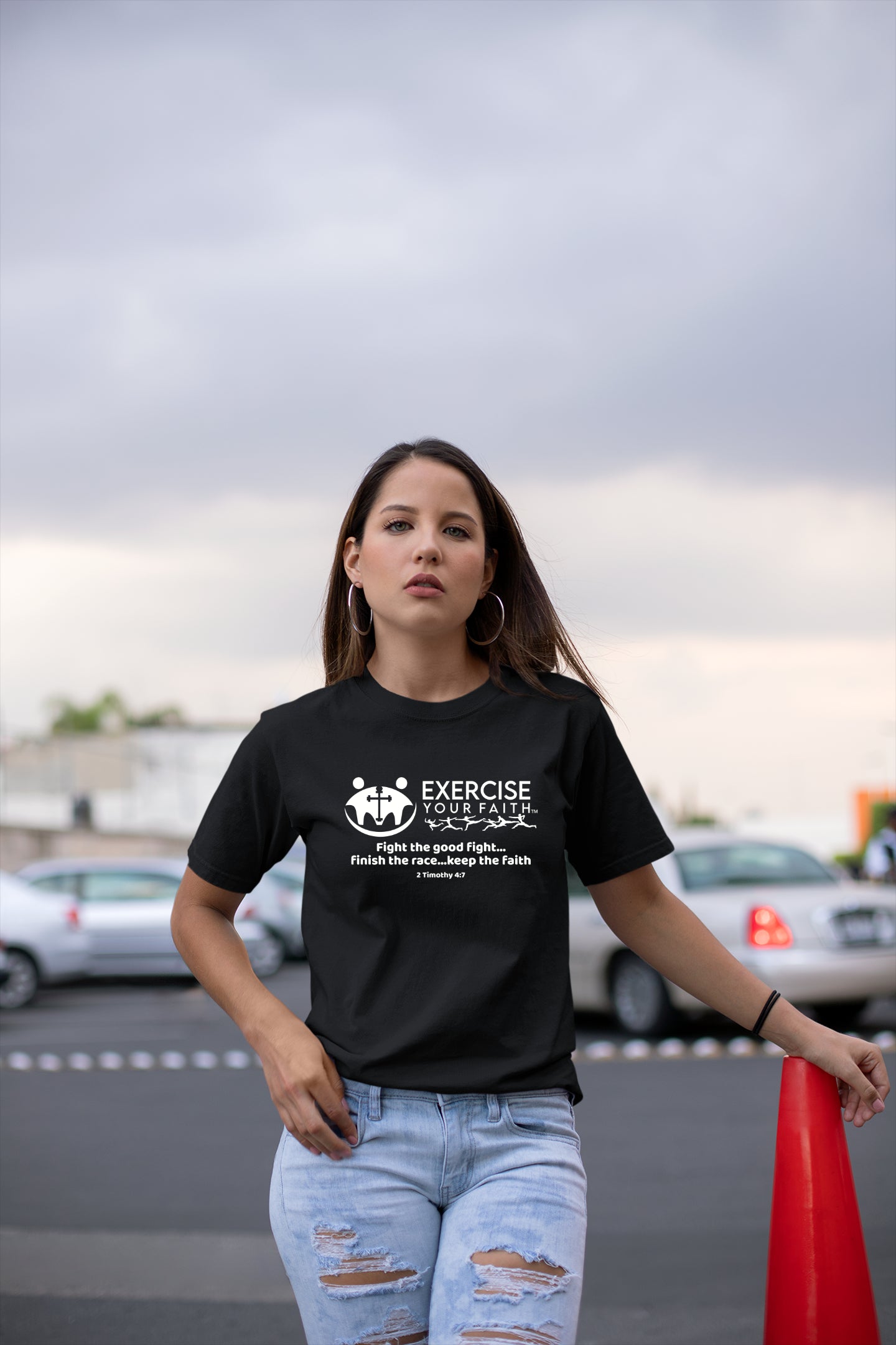 Exercise your faith – Fight the good Fight Black