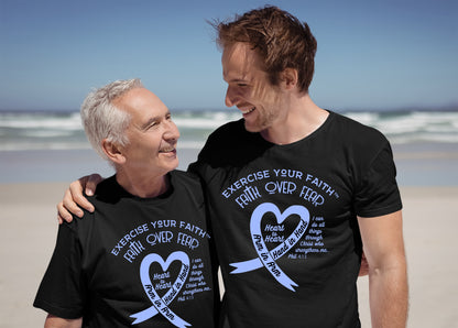 Stomach Cancer Ribbon Heart Black