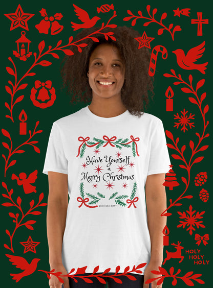 EYF Christian Have yourself a Merry Christmas T-shirt