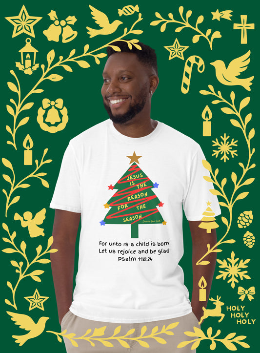 EYF Christian T-shirt, Christmas Jesus is the reason