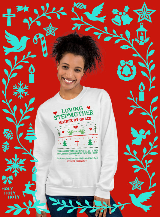 EYF Christmas Family Crewneck Sweatshirt Stepmothers