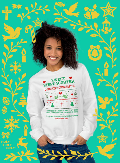EYF Winter Family Crewneck Sweatshirt Stepdaughters