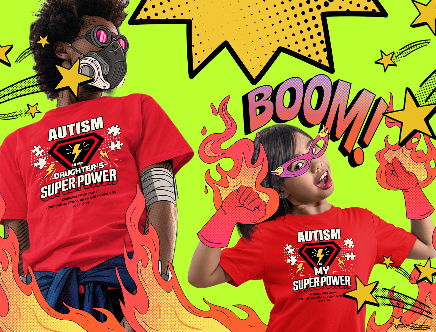 EYF Autism Super Power Daughter