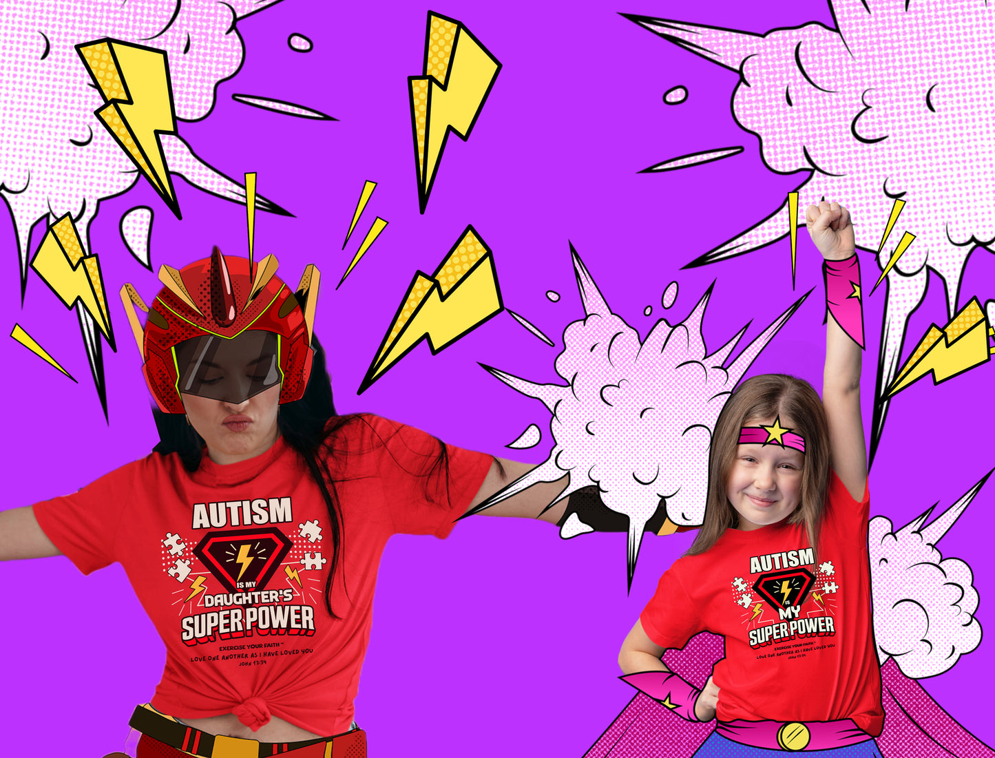 EYF Autism Super Power Daughter