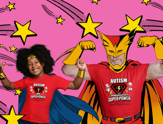 EYF Autism Super Power Grandaughter