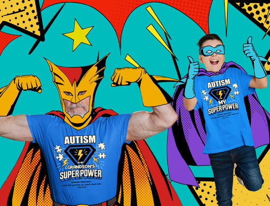 EYF Autism Super Power Grandson