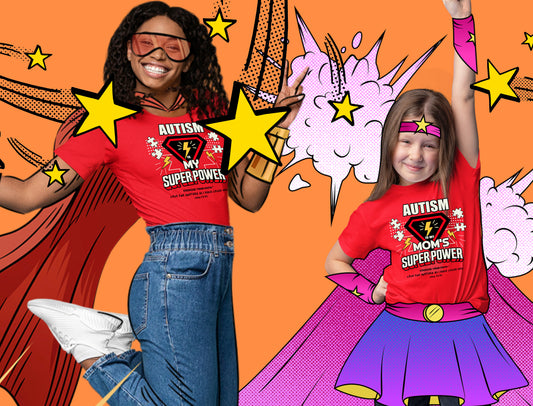 EYF Autism Super Power Mom kids