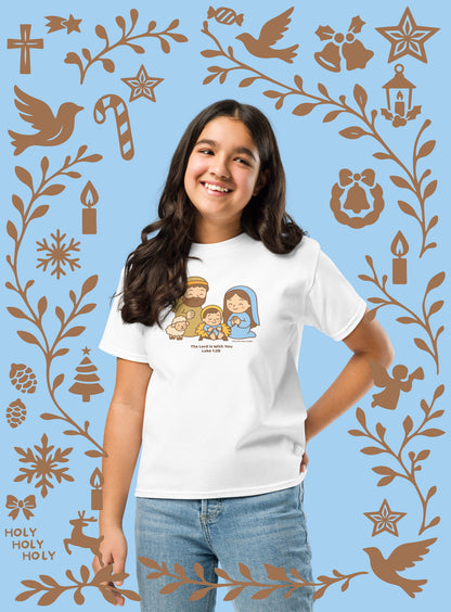 EYF Christian nativity scene T-shirt Youth