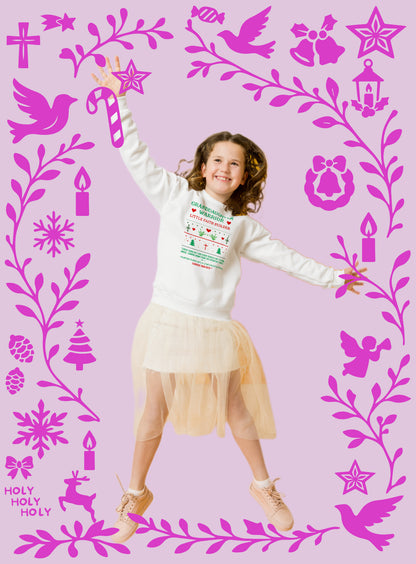 EYF Winter Family Crewneck Sweatshirt Granddaughters Youth