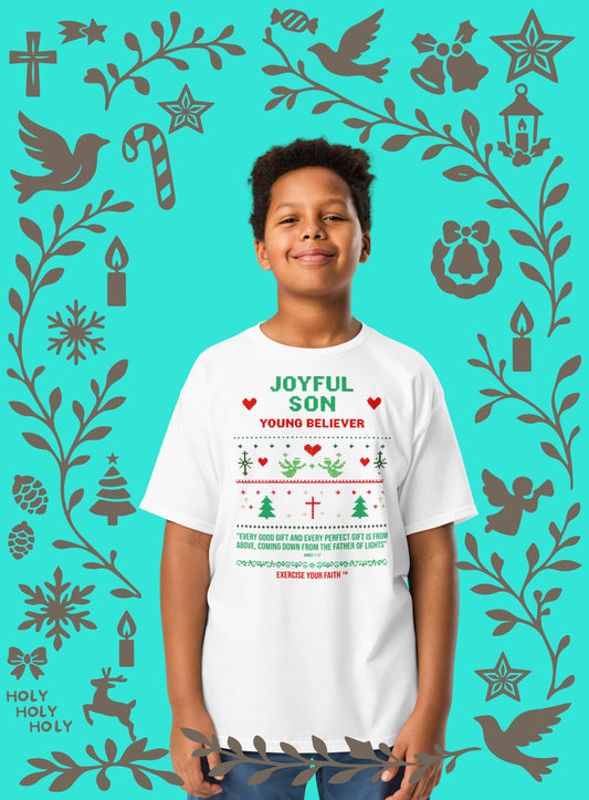 EYF Christmas Family T-shirt Sons Youth