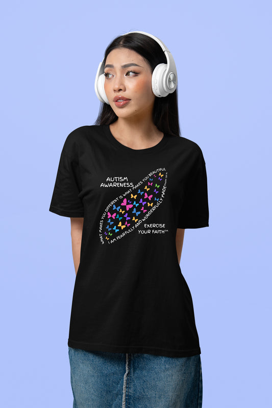 Autism Awareness Butterfly Kaleidoscope