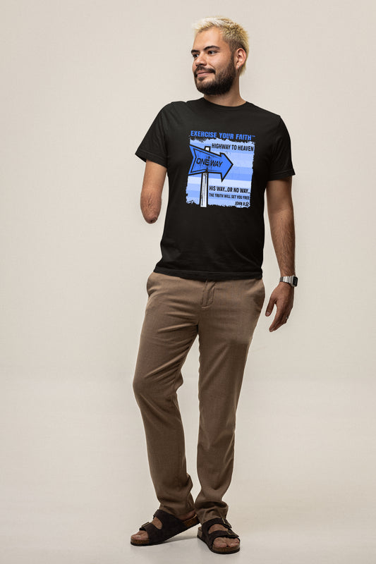 Highway to Heaven - Spiritual Freedom Mens Black