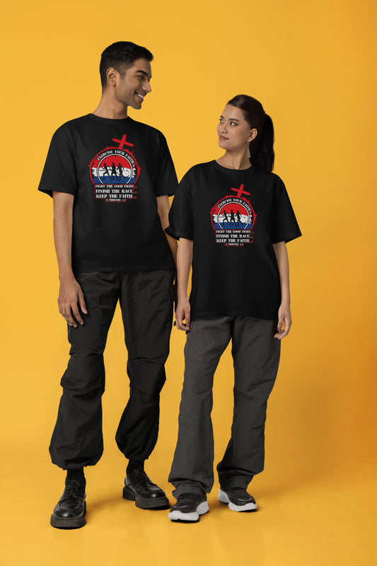 Exercise your Faith - Cross Runners Black