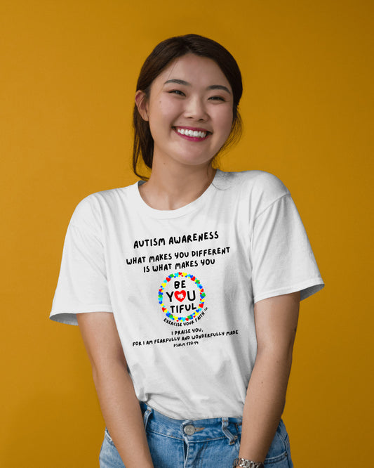 Autism Awareness What makes you different is what makes you be-you-tiful