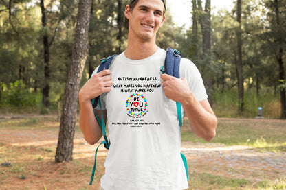 Autism Awareness What makes you different is what makes you be-you-tiful