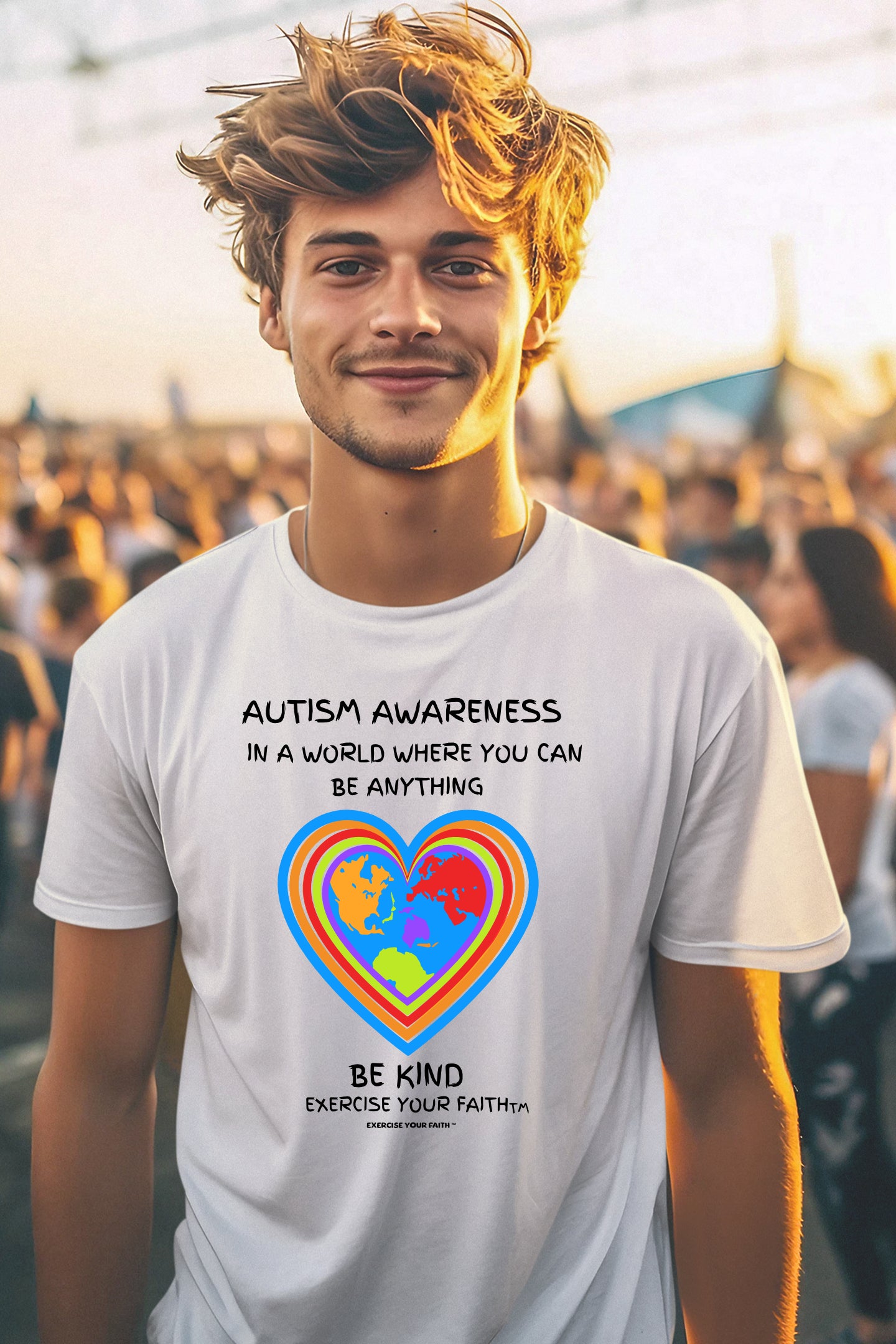 Autism Awareness In a world where you can be anything, be kind