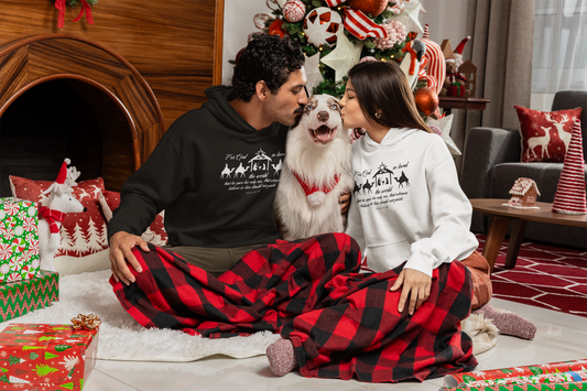 Exercise Your Faith  Celebrating Christ at Christmas Hoodie White