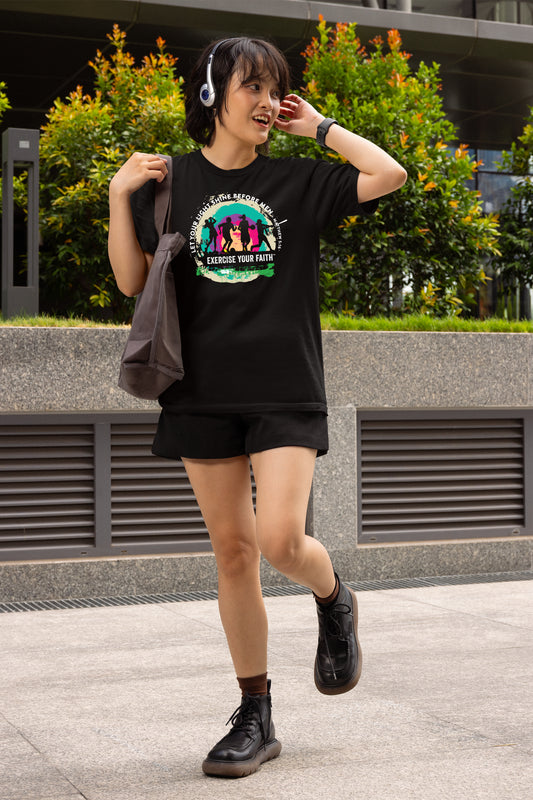 Exercise your Faith - Group Sport Black