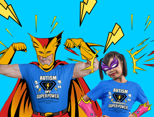 EYF Autism Super Power Grandpa