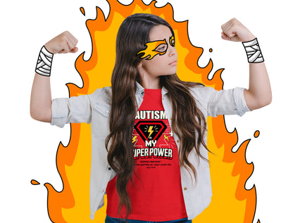 EYF Autism My Super Power Red Kids