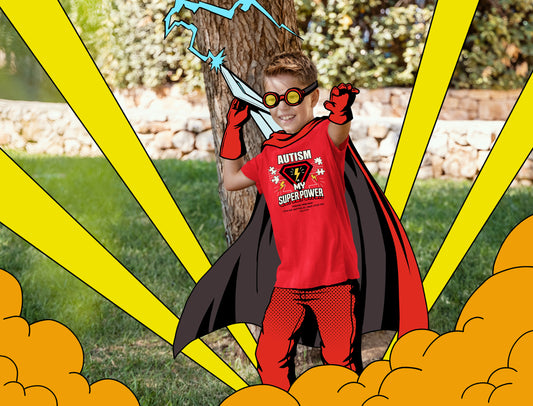 EYF Autism My Super Power Red Kids