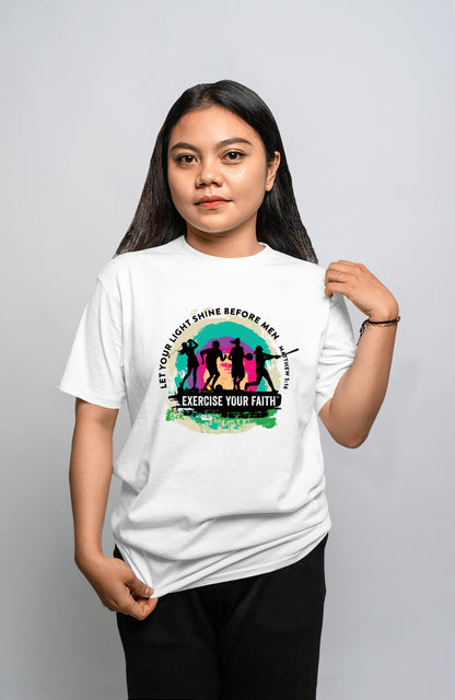 Exercise your Faith - Group Sport White