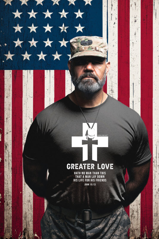 Memorial Day - Greater Love Black