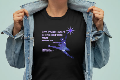 Exercise your Faith - Shine Ballerina Black