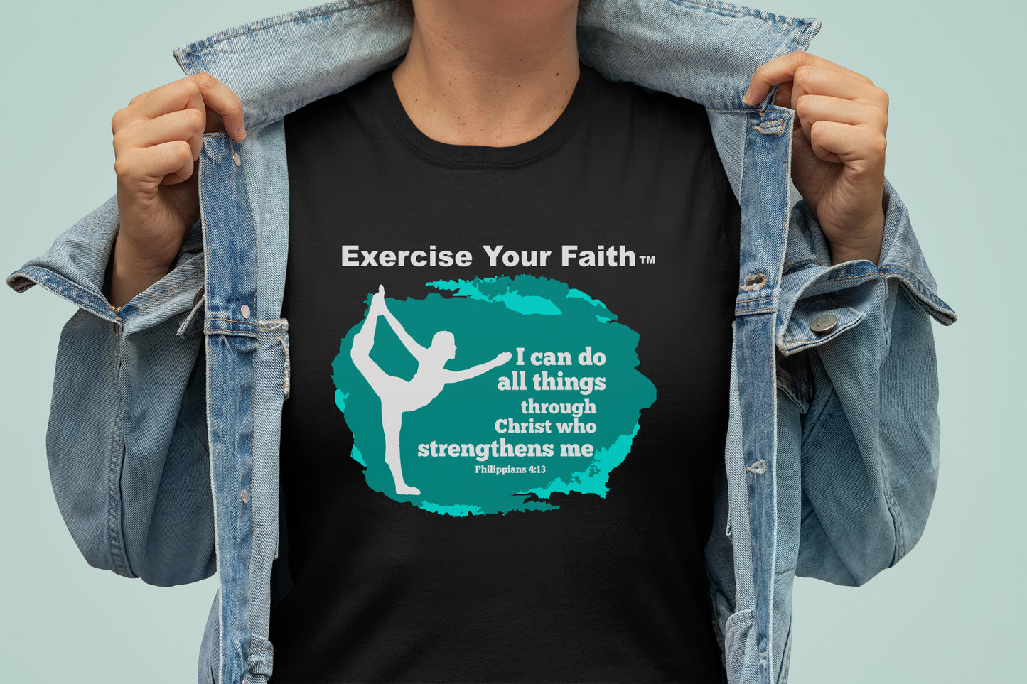 Exercise your Faith - Yoga Black