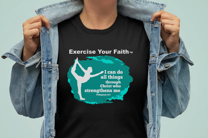 Exercise your Faith - Yoga Black
