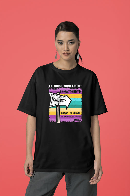 Highway to Heaven - Spiritual Freedom Womens Black