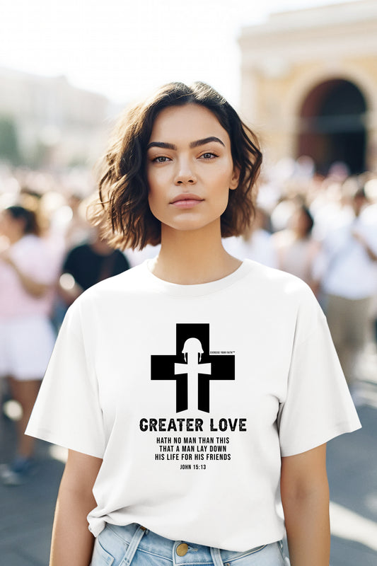 Memorial Day - Greater Love White