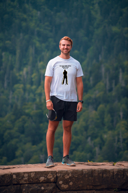 Exercise your Faith - Male Golfer White