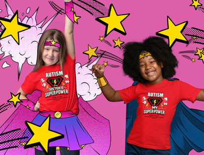 EYF Autism Super Power Sister Kids