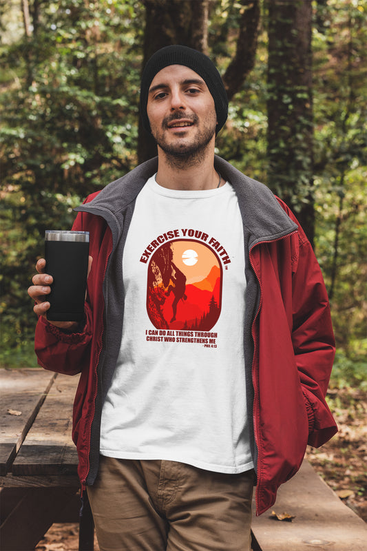 Exercise your Faith - Rockclimber Wild White