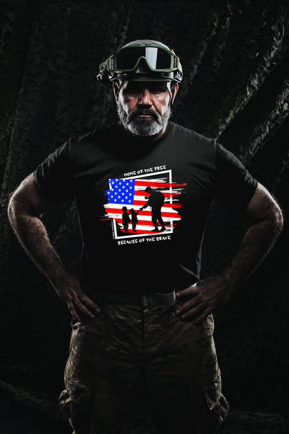 Memorial Day - Soldier Children Black