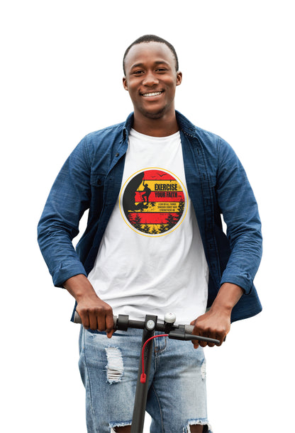 Exercise your Faith - Rockclimber White