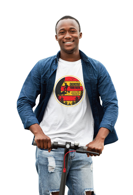 Exercise your Faith - Rockclimber White