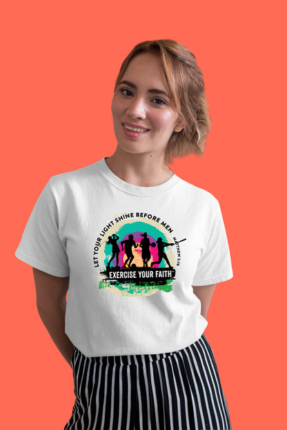 Exercise your Faith - Group Sport White